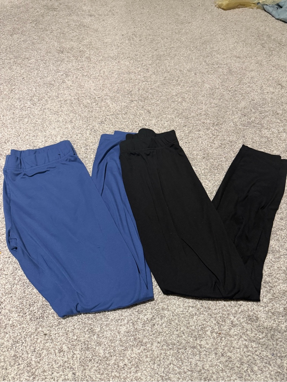 Women’s Leggings- Black and Blue